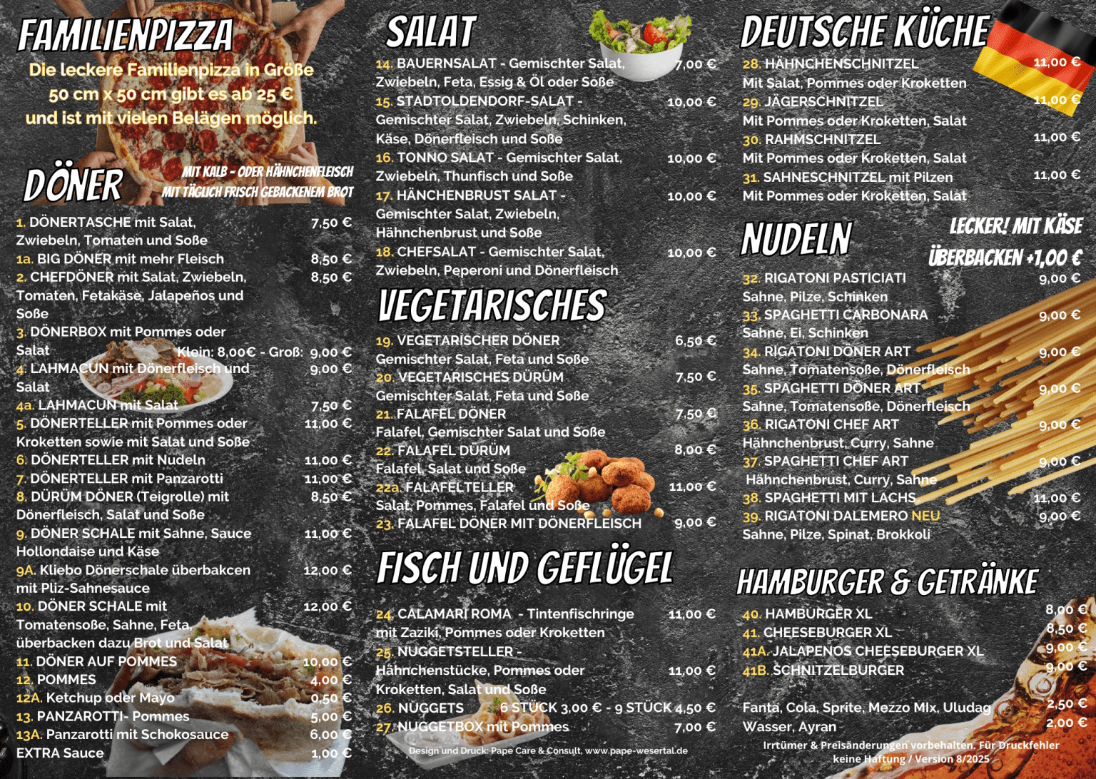 Flyer Rückseite